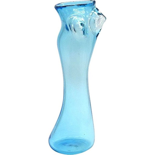 Vintage sculpture vase Stefano Toso Murano 1970s