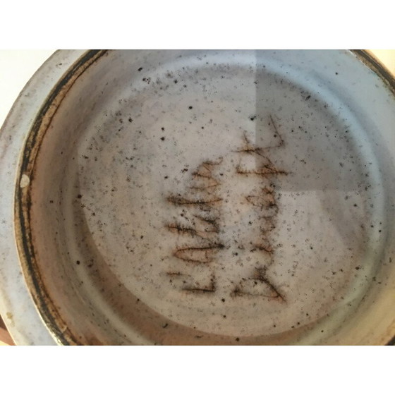 Image 1 of Vintage ceramic pot by Pouchain, 1950