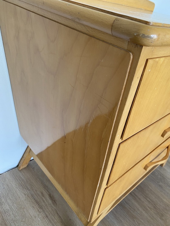 Image 1 of Birch Chest of Drawers Dresser 50'S