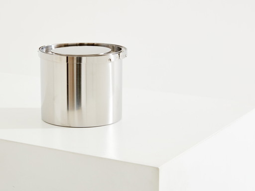 Arne Jacobsen Original Stainless Steel Ice Bucket 1960