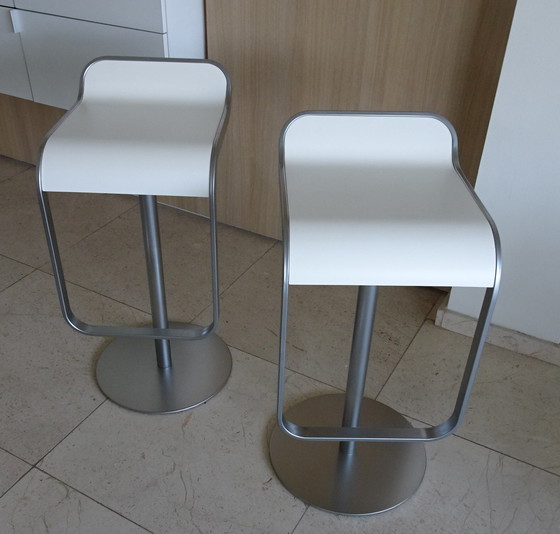 Image 1 of 2x Lapalma Lem bar stools