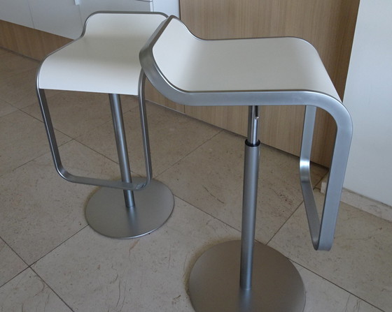 Image 1 of 2x Lapalma Lem bar stools