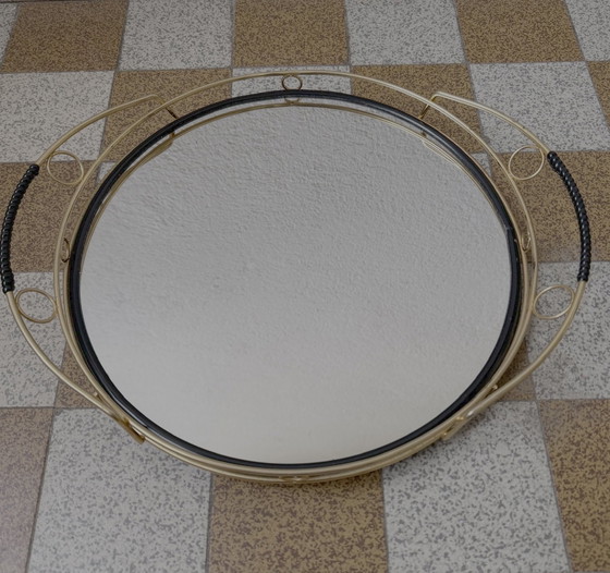 Image 1 of Brass Mirror Tray 60s