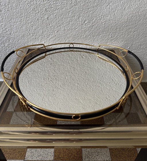 Brass Mirror Tray 60s