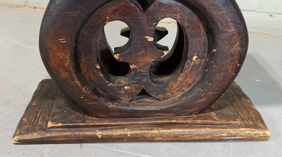 Image 1 of Vintage Ashanti Stool, African 