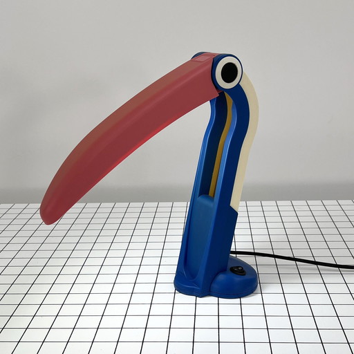 Toucan Lamp By H.T. Huang For Huanglite, 1980S