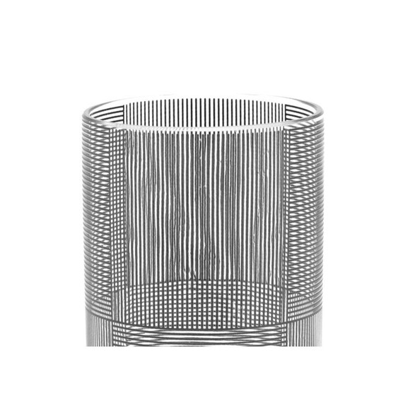 Image 1 of Vintage glass vase optical art Sydney Cash design for Moma New York 