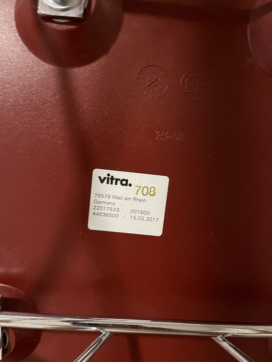 Image 1 of Vitra Eames Rar Rocking Chair Stone Red