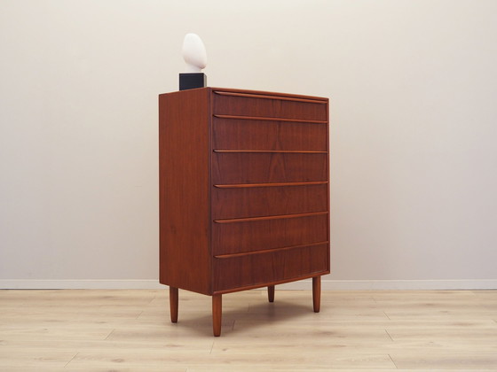 Image 1 of Teak Chest Of Drawers, Danish Design, 1970S, Production: Denmark