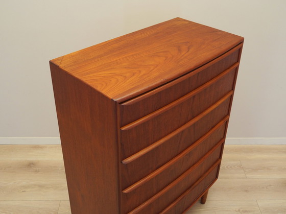 Image 1 of Teak Chest Of Drawers, Danish Design, 1970S, Production: Denmark