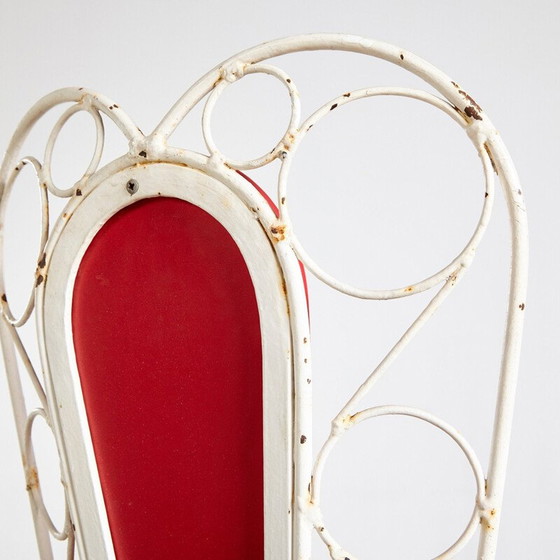 Image 1 of Vintage Metal Garden Set 1960s