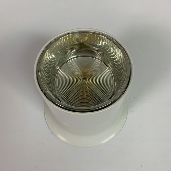 Image 1 of Plafonnier vintage en plastique, spot, années 1980