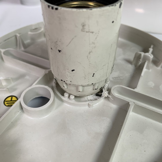 Image 1 of Plafonnier vintage en plastique, spot, années 1980