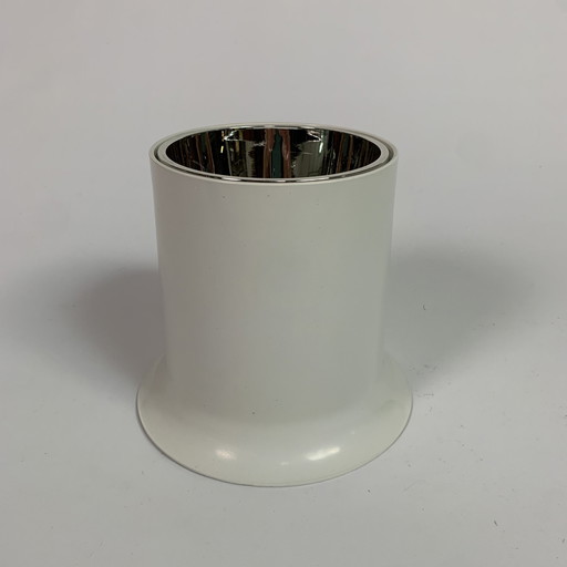 Lampada da soffitto vintage in plastica, faretto, anni '80