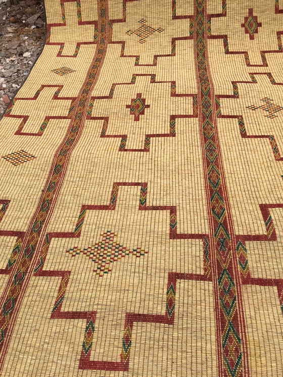 Image 1 of Mauritanian mat Touareg carpet 4.76 X 2.80 M