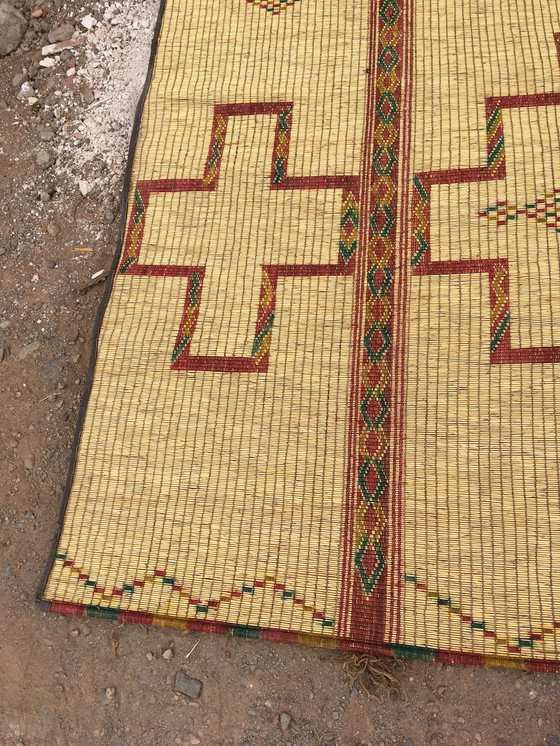 Image 1 of Mauritanian mat Touareg carpet 4.76 X 2.80 M