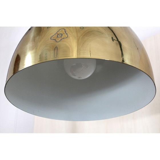 Image 1 of Vintage brass chandelier, Italy 1970