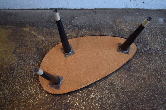 Image 1 of Tavolino da caffè vintage, tavolino laterale, sgabello portafiori, 1950