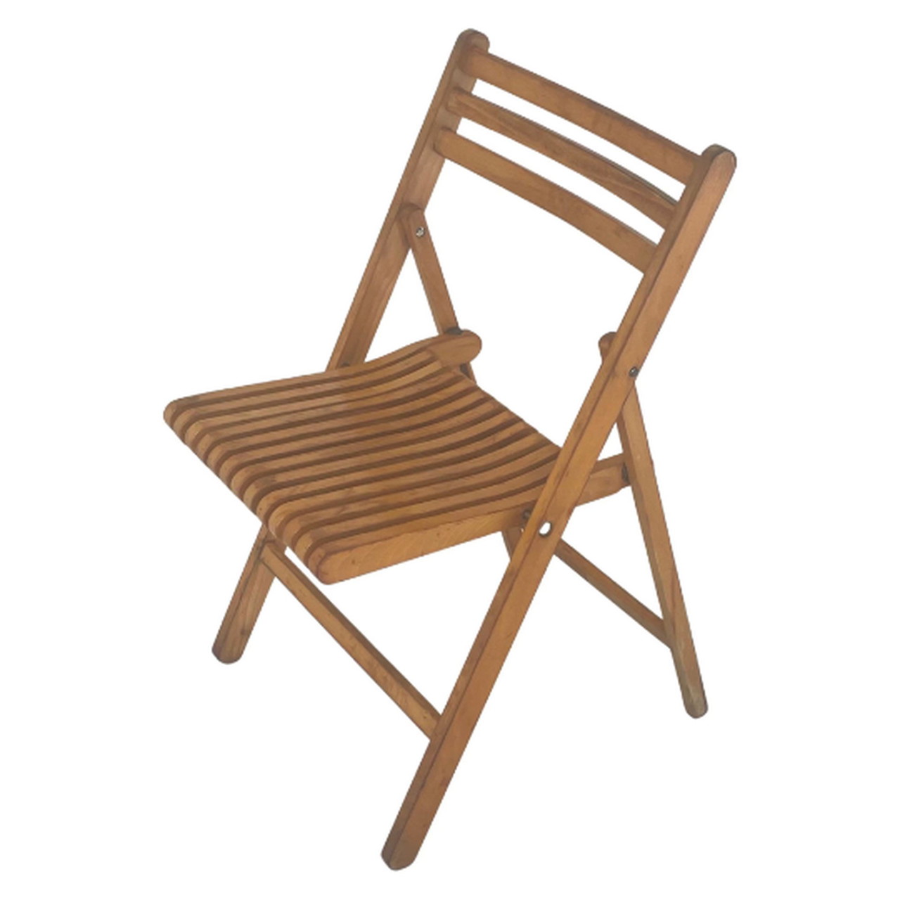 FOLDING. CHAIR. ビンテージ2脚 Vintage folding chair with curved seat | €99 | Whoppah