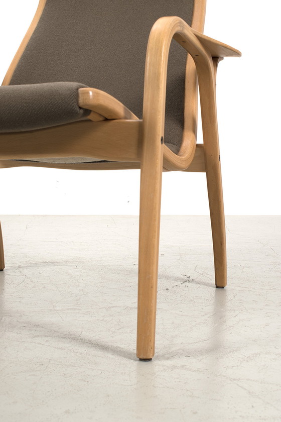 Image 1 of Pair of Yngve Ekström Lamino armchairs