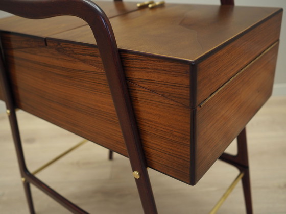 Image 1 of Walnut Sewing Table, Italian Design, 1970S, Production: Italy