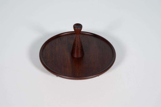 Image 1 of Teak bonbon dish 1960s, Danish serving plate 60s