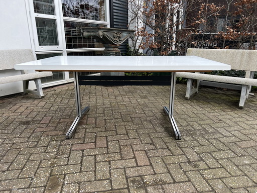 Table / bureau des années 1960, Formica