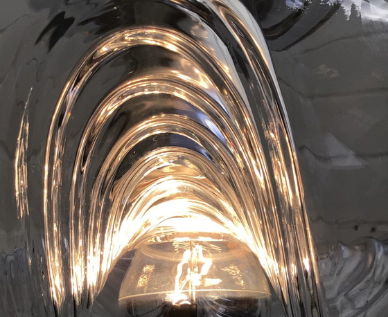 Image 1 of Peill & Putzler Futura Wave 70Er Chrome Space Age Lamp