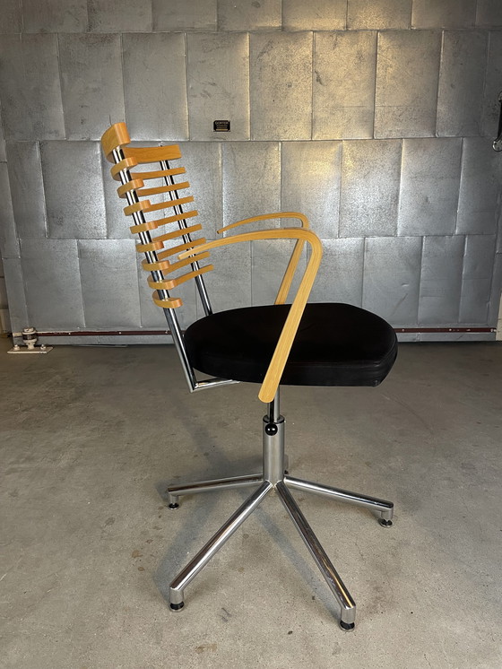 Image 1 of 2X Radius Desk Chair By Thore Lassen & Soren Nielsen For Randers & Radius