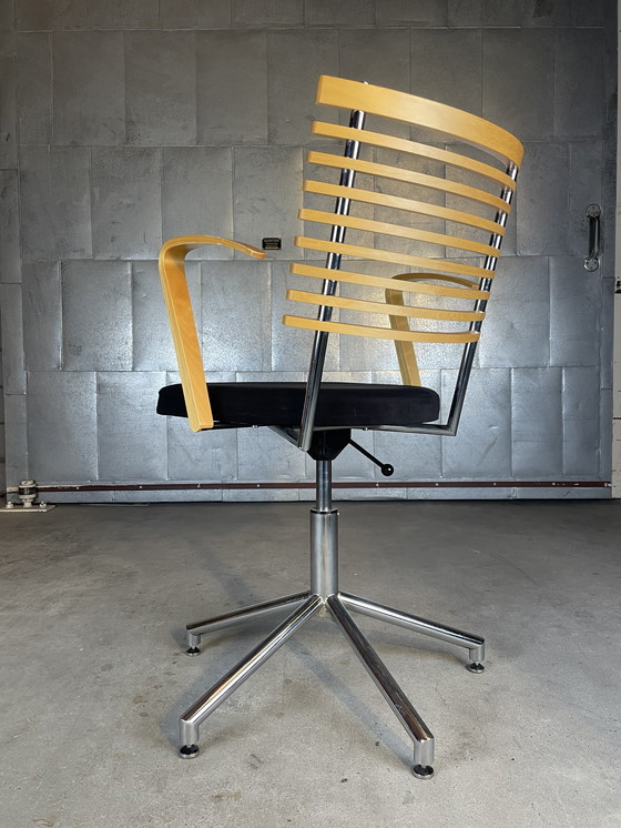 Image 1 of 2X Radius Desk Chair By Thore Lassen & Soren Nielsen For Randers & Radius