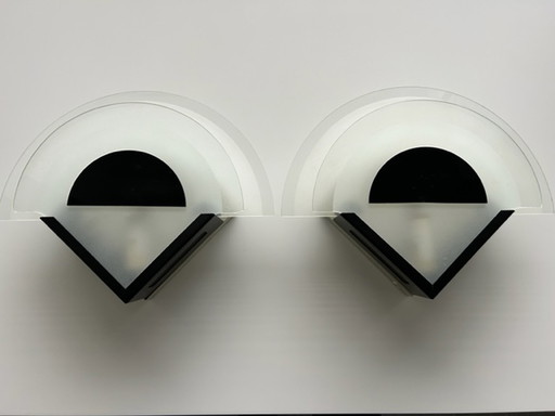 2 x Herda wall lamp