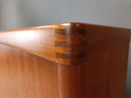 Image 1 of Mid-Century Danish Teak Highboard By H.W.Klein For Bramin, 1960S