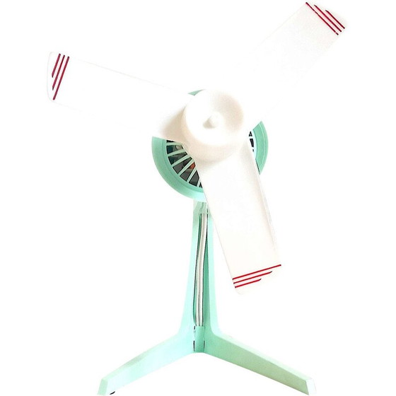 Image 1 of Vintage Brisartic Calor fan by Jean Parthenay, 1960