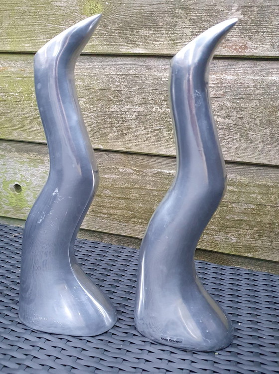 Image 1 of 2X Anna Everlund / Efverlund Candlesticks