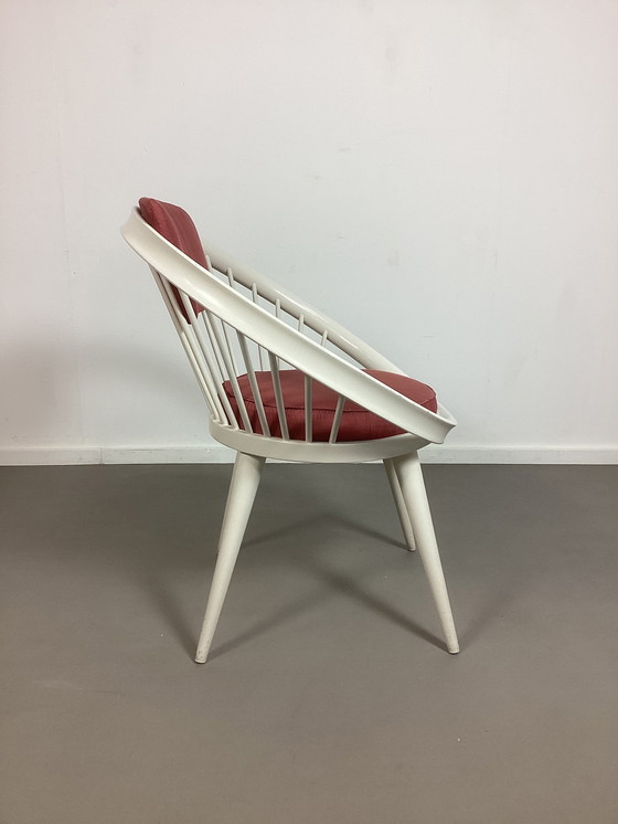 Image 1 of Silla circular Yngve Ekstöm Stol Silla de los años sesenta