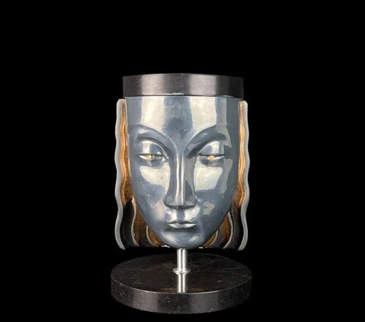 Sarsaparilla 1975 Art Deco Nightlight Lamp