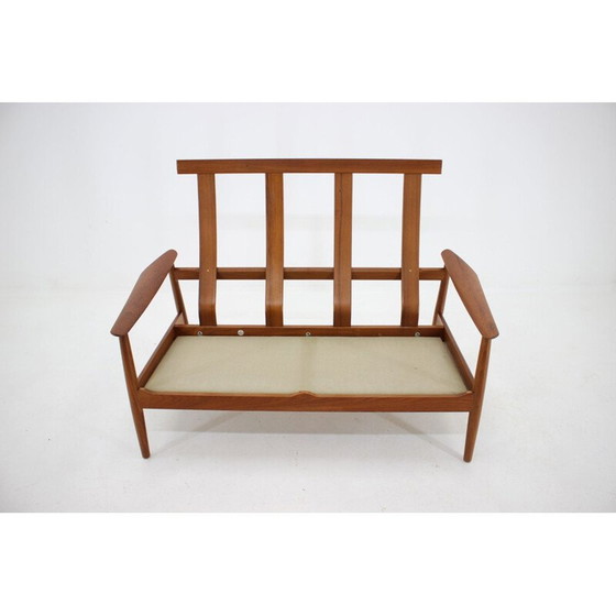 Image 1 of Pair of vintage seat sofa FD 164, Arne Vodder France & Son, Denmark, 1960