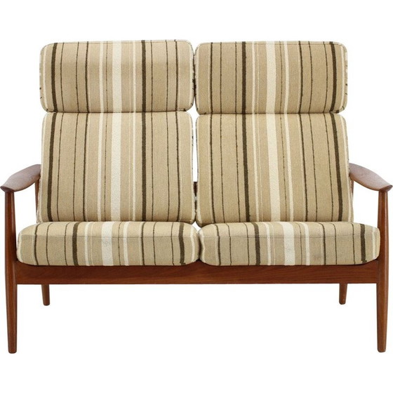 Image 1 of Pair of vintage seat sofa FD 164, Arne Vodder France & Son, Denmark, 1960