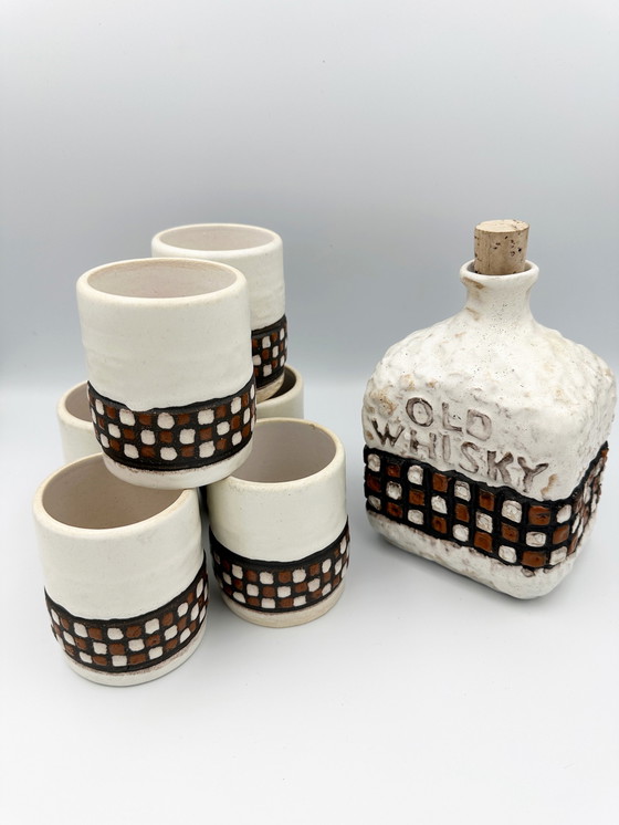 Image 1 of Whisky set studio ceramic West Germany