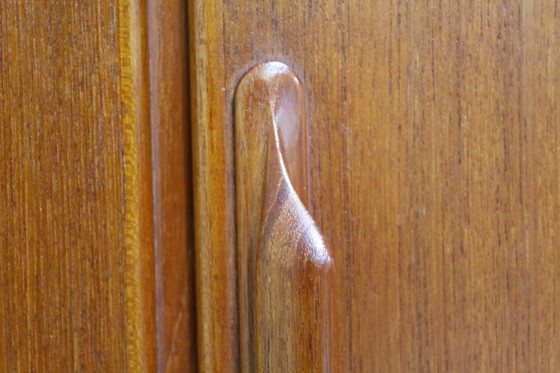 Image 1 of Vintage Design highboard, cabinet - Heinrich Rietsenpatt teak