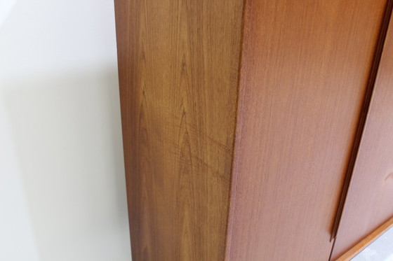 Image 1 of Vintage Design highboard, cabinet - Heinrich Rietsenpatt teak