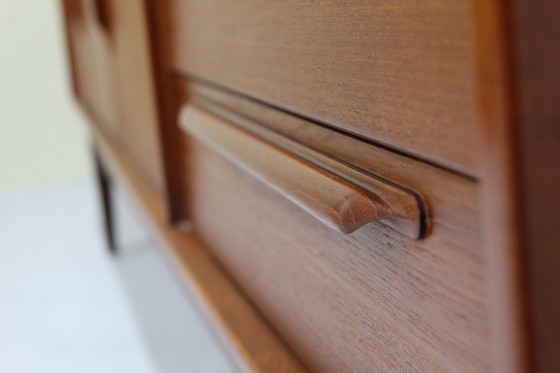 Image 1 of Vintage Design highboard, cabinet - Heinrich Rietsenpatt teak