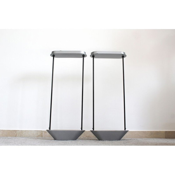 Image 1 of Coppia di lampade a sospensione vintage Sidone di De Pas, D'urbino e Lomazzi per Artemide, Italia anni '80