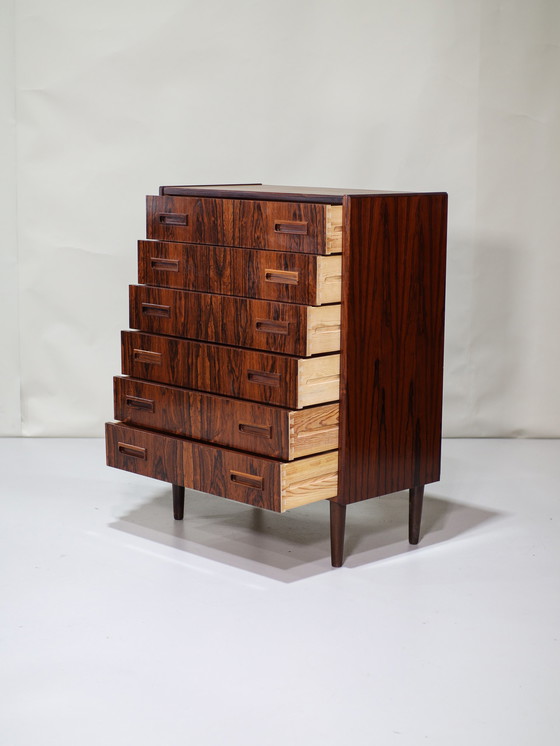 Image 1 of P. Westergaard Chest of Drawers Rosewood Danish