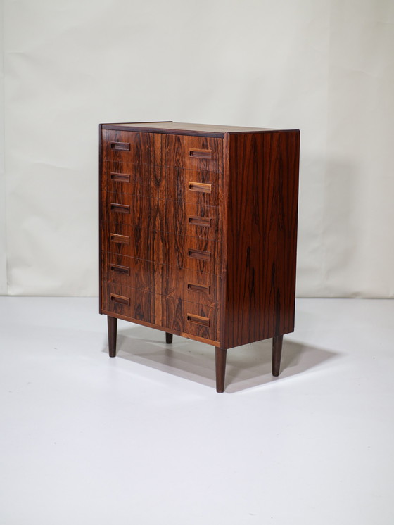 Image 1 of P. Westergaard Chest of Drawers Rosewood Danish