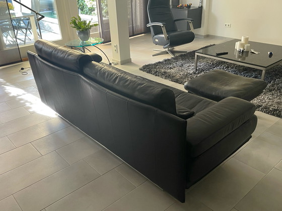 Image 1 of Canapé Rolf Benz 6500 avec pouf