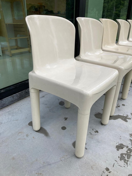 7x Marcello Siard chairs for Collezioni Longato