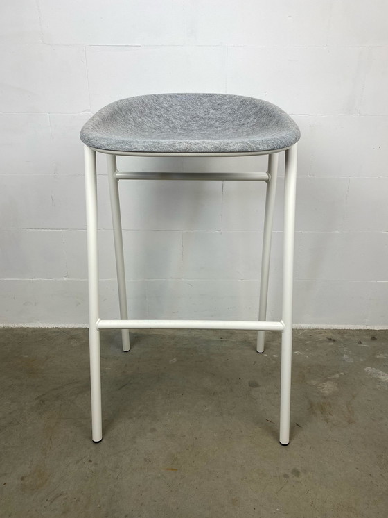 Image 1 of The Shape Lj3 Pet Felt Bar Stools Design Laurens Van Wieringen