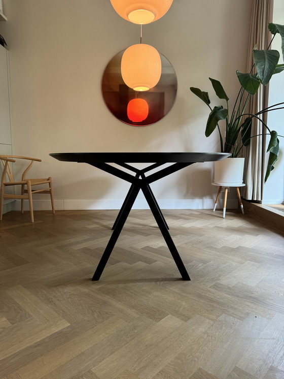 Image 1 of Table de salle à manger noire Studio Henk