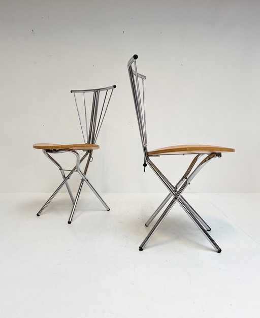 Set La Palma Folding Chairs (2), 1980'S